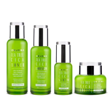 [Tặng bông Skinlovers 150M] Nước hoa hồng Orjena chiết xuất trà xanh và rau má dịu da 120ML