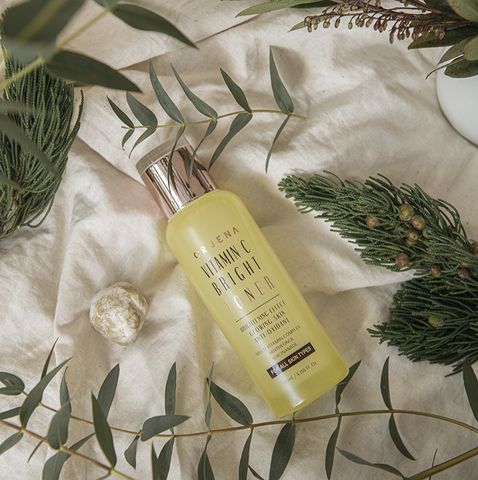 [Tặng túi Care4u] Nước hoa hồng Orjena Vitamin C làm sáng da 120ML