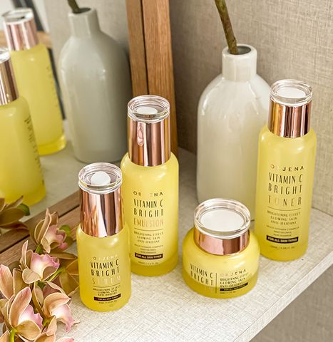 [Tặng túi Care4u] Nước hoa hồng Orjena Vitamin C làm sáng da 120ML