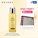 [Tặng túi Care4u] Nước hoa hồng Orjena Vitamin C làm sáng da 120ML