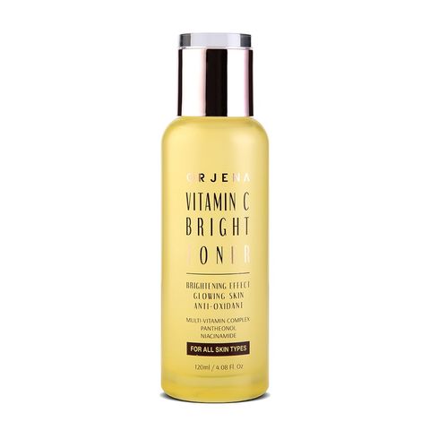 [Tặng túi Care4u] Nước hoa hồng Orjena Vitamin C làm sáng da 120ML