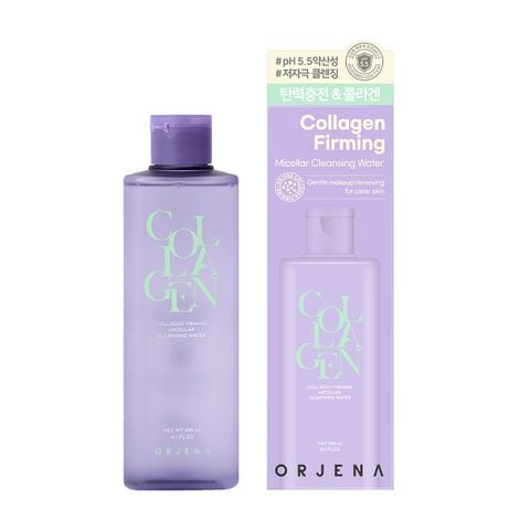 [Tặng BTT Skinlovers 80M] Nước tẩy trang Orjena tinh chất Collagen săn chắc da 300ML