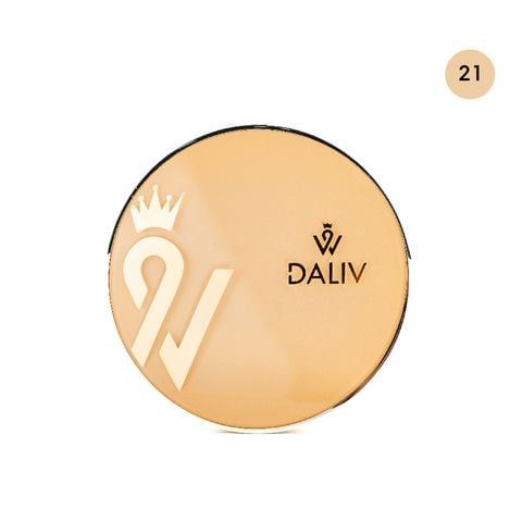 [Tặng xịt khoáng Dr HER] Phấn phủ Daliv siêu mịn số 21 20g