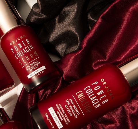 [Tặng bông Skinlovers 150M] Sữa dưỡng Orjena Collagen săn chắc da 100ML