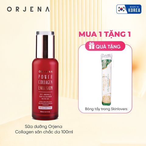 [Tặng bông Skinlovers 150M] Sữa dưỡng Orjena Collagen săn chắc da 100ML