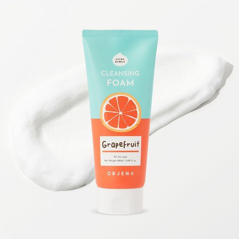 [Tặng son dưỡng Eveline] Sữa rửa mặt Orjena chiết xuất bưởi hồng 180ML