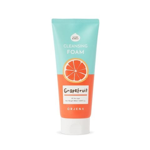 [Tặng son dưỡng Eveline] Sữa rửa mặt Orjena chiết xuất bưởi hồng 180ML