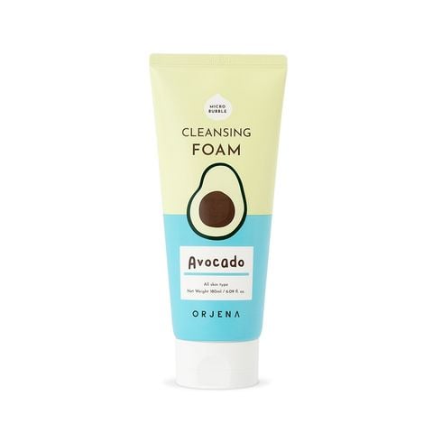 [Tặng son dưỡng Eveline] Sữa rửa mặt Orjena chiết xuất quả bơ 180ML