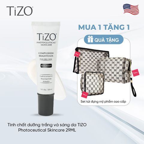 [Tặng set 3 túi Care4u] Tinh chất dưỡng trắng và sáng da TiZO Photoceutical Skincare 29ML