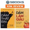 Combo 2 Dám Làm Giàu + Dám Thất Bại,Sách tư duy phát triển bản thân, hướng nghiệp và động lực nên đọc Nguyễn Anh Dũng,
