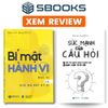 Combo 2 Bí Mật Hành Vi + Sức Mạnh Câu Hỏi,Nguyễn Anh Dũng,Sách Tư Duy Kỹ Năng Phát Triển Bản Thân, sách  những câu hỏi khó và giải đáp