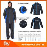  Áo mưa bộ Rando phản quang 