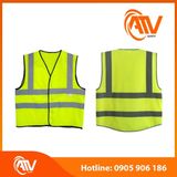  Áo Phản Quang 3M Màu Xanh 