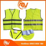  Áo Phản Quang 3M Màu Xanh 
