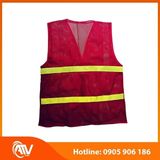  Áo Phản Quang Lưới Đỏ 