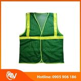  Áo Phản Quang Xanh 1 Dây Vàng 