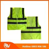  Áo Phản Quang Xanh Dây Đen 