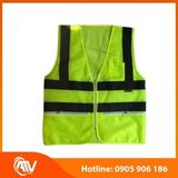  Áo Phản Quang Xanh Dây Đen 