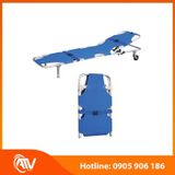  Cáng Cứu Thương Hợp Kim Nhôm Có Bánh Xe, Gấp Nhanh Gọn, Tải Trọng 130Kg 