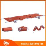  Cáng cứu thương khung nhôm gấp 4 khúc 