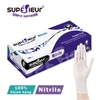  Găng Tay Y Tế Không Bột Nitrile Supérieur Màu Trắng 