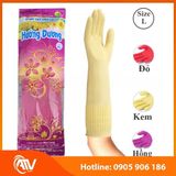  Găng Tay Cao Su Hướng Dương Combo 10 Đôi 