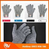  Găng Tay Chống Cắt HPPE Cấp Độ 5 