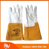  Găng Tay Da Hàn Trắng Vàng TIG 2233 