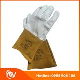  Găng Tay Da Hàn Trắng Vàng TIG 2233 