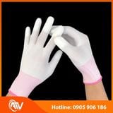  Găng Tay Phủ PU Đầu Ngón Trắng 