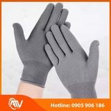  Găng Tay Polyester Màu Xám 