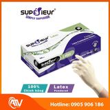 Găng Tay Y Tế Có Bột Latex Supérieur 