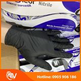  Găng Tay Y Tế Không Bột Nitrile Supersieur Màu Đen 
