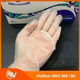  Găng Tay Y Tế Không Bột Vinyl Supérieur 