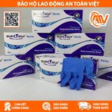  Găng Tay Y Tế Không Bột Nitrile Supérieur Màu Xanh 