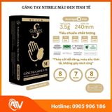  Găng Tay Y Tế Sgloves Nitrile Không Bột Màu Đen 