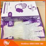  Găng Tay Y Tế Sgloves Có Bột Latex 4.8g 