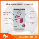  Găng Tay Y Tế Sgloves Có Bột Latex 5.0g 