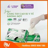  Găng Tay y tế Sgloves Latex không bột 5.5g 