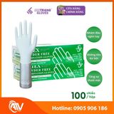  Găng Tay y tế Sgloves Latex không bột 5.5g 