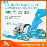  Găng tay y tế Sgloves không bột Nitrile 4.8g 