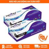  Găng Tay Y Tế Không Bột Nitrile Supérieur Màu Xanh 