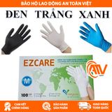  Găng Tay Y Tế Vietglove Nitrile 4.5g Không Bột Màu Xanh 