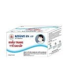  Khẩu Trang Y Tế 4 Lớp Khánh An Màu Trắng 