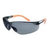 Kính Bảo Hộ Safegear P9005-A màu đen tráng bạc có phần gọng kính màu cam