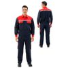 Quần Áo Bảo Hộ Kỹ Sư DN14 Xanh Dương - Đỏ