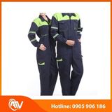  Quần Áo Bảo Hộ Liền Quần Vải Kaki Hàn Quốc 