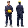 Quần Áo Bảo Hộ Kỹ Sư PR01 Xanh Đậm - Đỏ