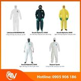  Quần Áo Chống Hóa Chất Dupont Tyvek 