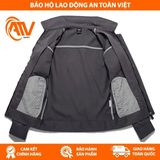  Quần Áo Công Nhân Kaki Màu Ghi 